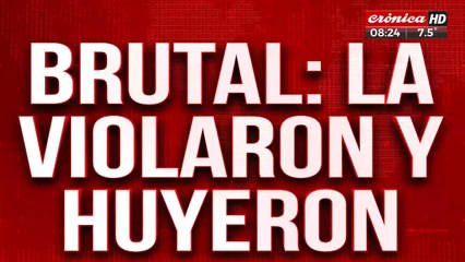 Raptaron y violaron a una adolescente cuando iba al colegio