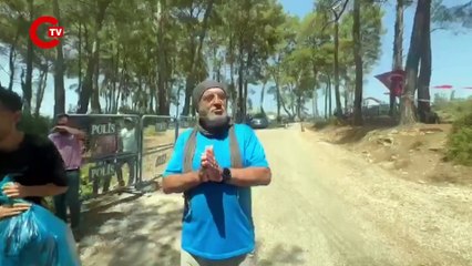 Oturma eylemi sonuç verdi: Akbelen'de su tankeri içeri alındı