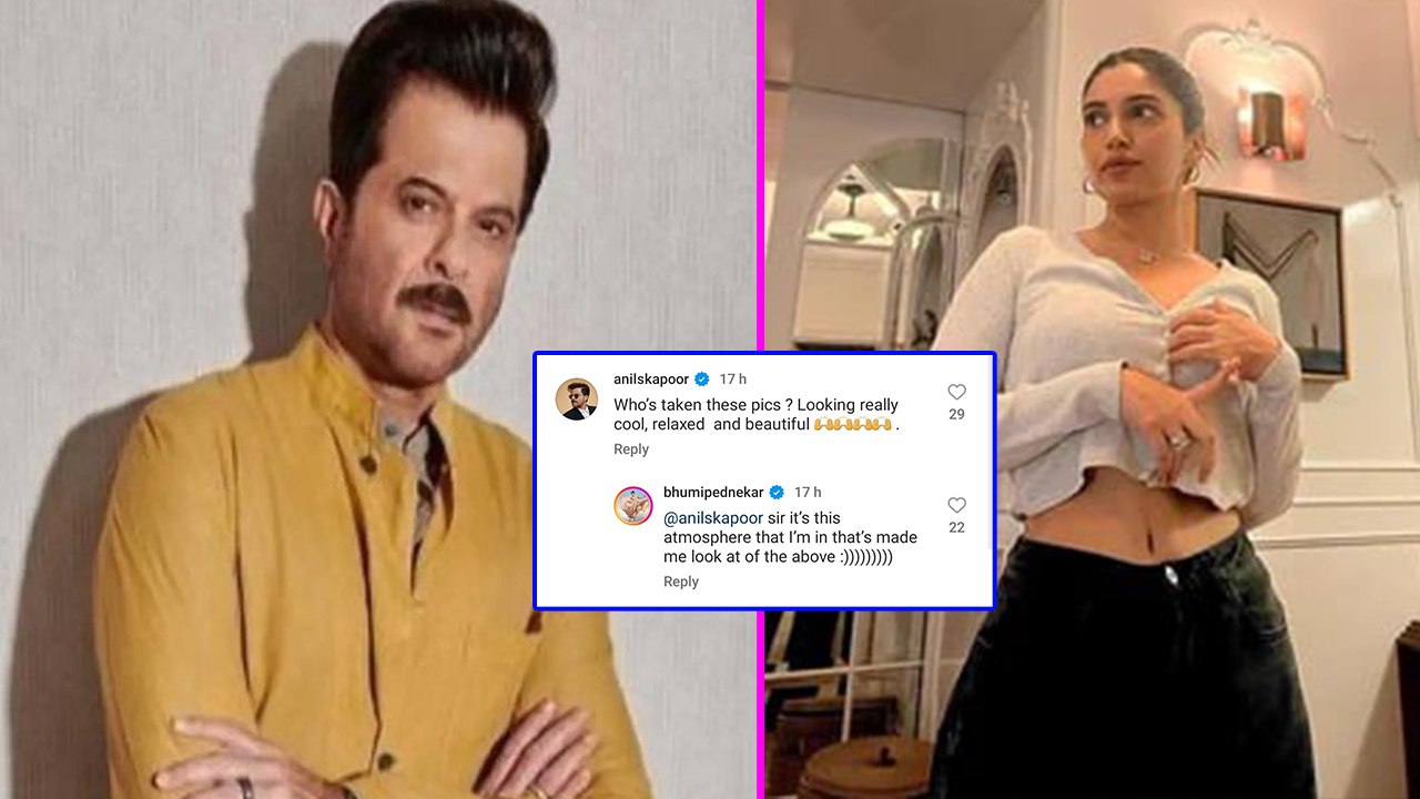 Bhumi Pednekar की Hot Pictures पर Anil Kapoor का Comment हुआ Viral, लोगों ने Actor को कहा ठरकी