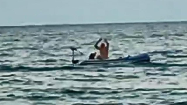 İstanbul’da denizin ortasında kadına şiddet