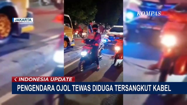 Penjelasan Polisi soal Pengemudi Ojol Tewas Terjerat Kabel di Jakarta Barat!