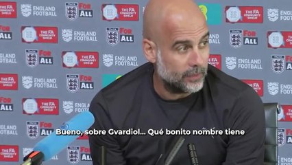 Guardiola, sobre Gvardiol: "Qué bonito nombre tiene"
