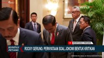 Rocky Gerung Buka Suara soal Pernyataannya pada Jokowi