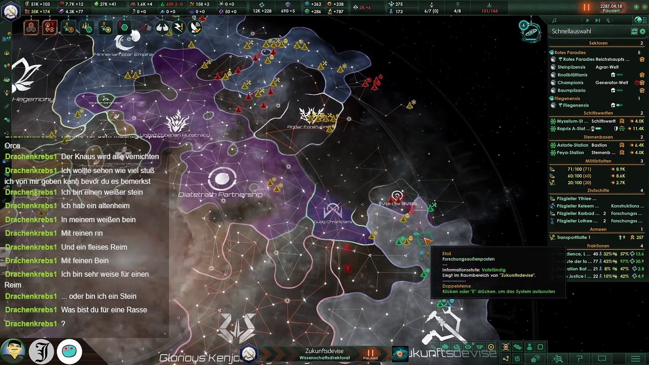 Wenn Sircy sich mit meinem Rivalen verbündet... | Stellaris 67