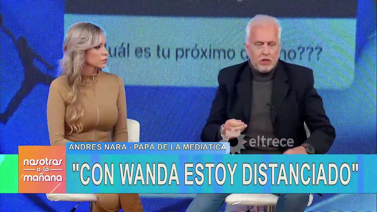Andres Nara, padre di Wanda, sulla malattia della figlia