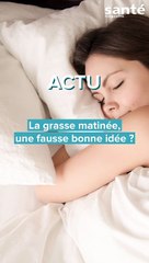 La grasse matinée, une fausse bonne idée ?