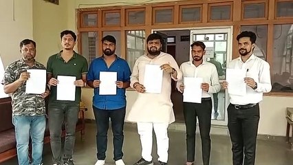 सोढाणी फार्म हाउस के बेचान में भ्रष्टाचार का आरोप, कलक्टर को सौंपा ज्ञापन