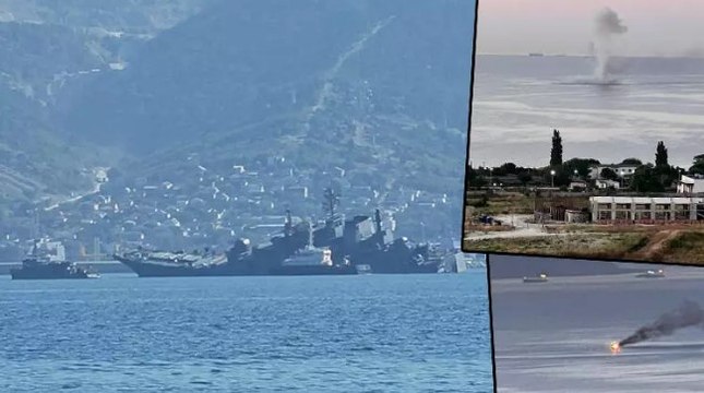 Ukrayna’dan Rus savaş gemisini vurdukları iddiası