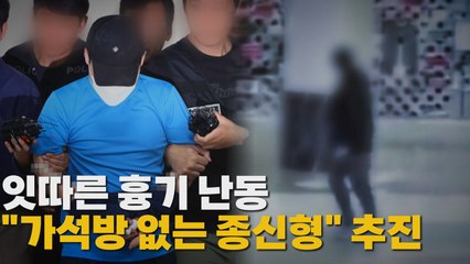[나이트포커스] 잇따른 흉기 난동... "가석방 없는 무기징역" 추진 / YTN