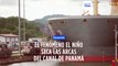 El fenómeno climático de El Niño está secando las arcas del Canal de Panamá