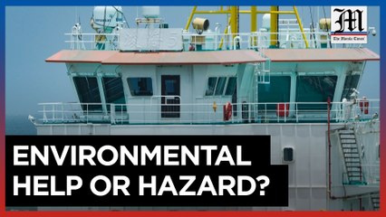 Chinese ships dredge Manila Bay as part of govt reclamation project