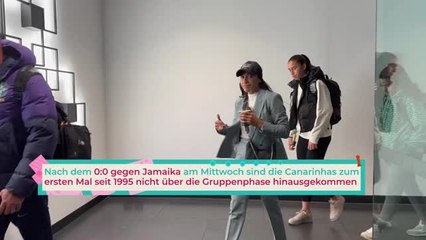 Brasilien und Marta nach WM-Aus auf dem Heimweg