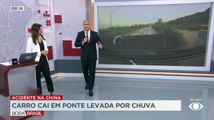 Acidente em ponte na China