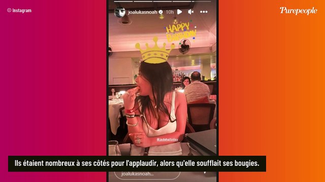 PHOTOS Jade Hallyday fête ses 19 ans : mini-jupe à sequins et amis célèbres... un très joyeux anniversaire !