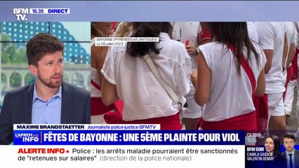 Fêtes de Bayonne: une cinquième plainte pour viol déposée par une jeune fille mineure
