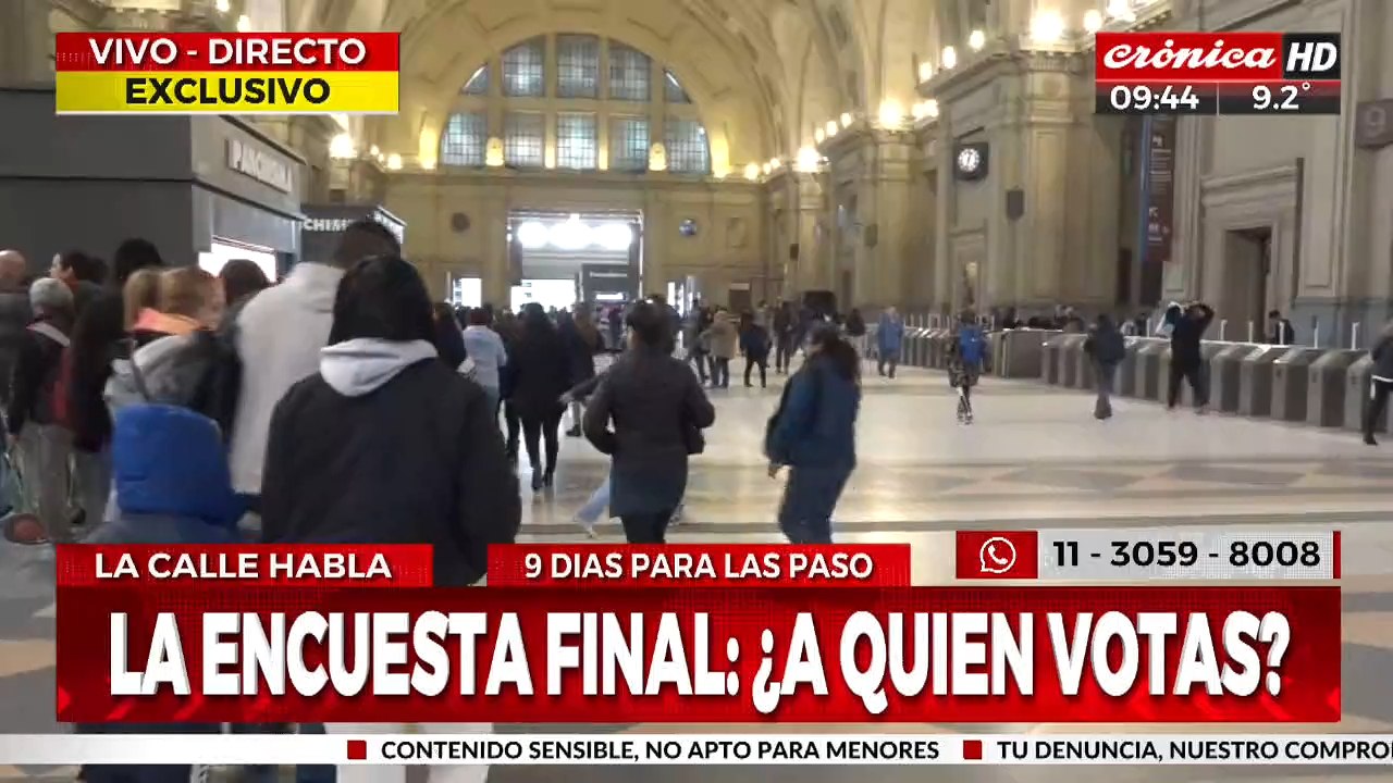 ¿Ya sabés a quién vas a votar? La encuesta final