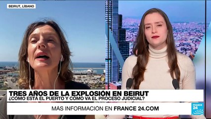 Informe desde Beirut: se cumplen tres años de la masiva explosión en el puerto de la ciudad