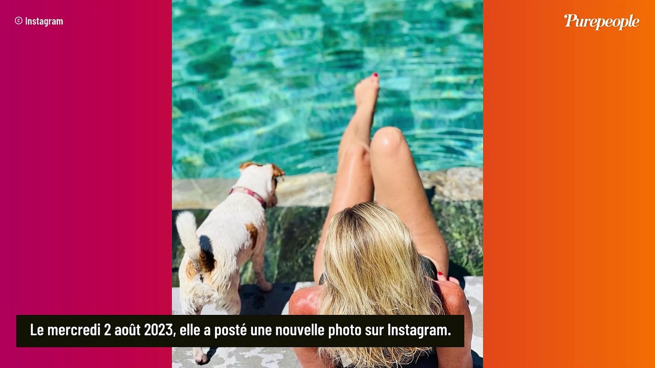 PHOTO Cécile de Ménibus sans complexe à 52 ans : elle dévoile ses gambettes au bord de l'eau