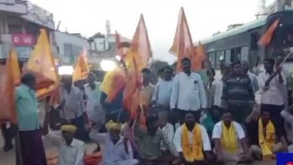 నంద్యాల జిల్లా: భగ్గుమన్న పసుపు సేనలు... నిలిచిపోయిన వాహనాలు