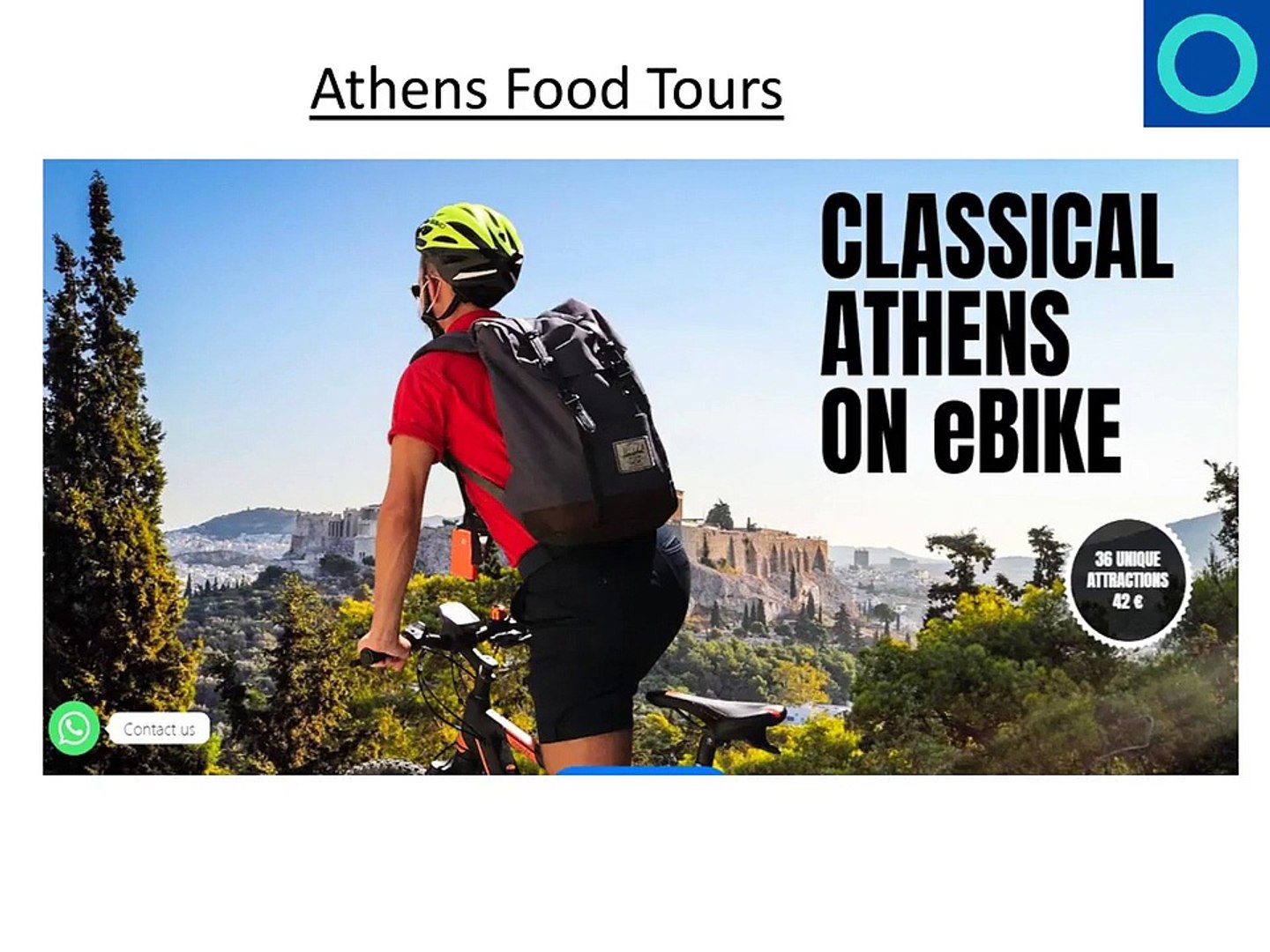 ⁣Athens Food Tours