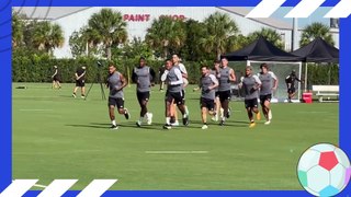 Lionel Messi from Training Right Now before Playing FC Dallas