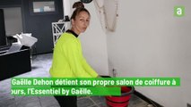 Gaëlle Dehon coiffeuse à l'arrêt forcé à Bon-Secours