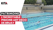 La dernière piscine art déco ouverte en extérieur est à Bruay