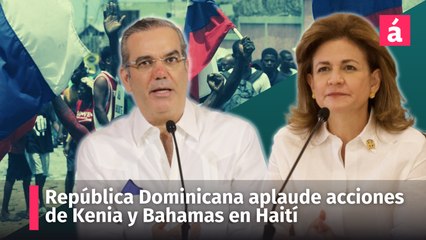 Скачать видео: República Dominicana aplaude acciones de Kenia y Bahamas en Haití