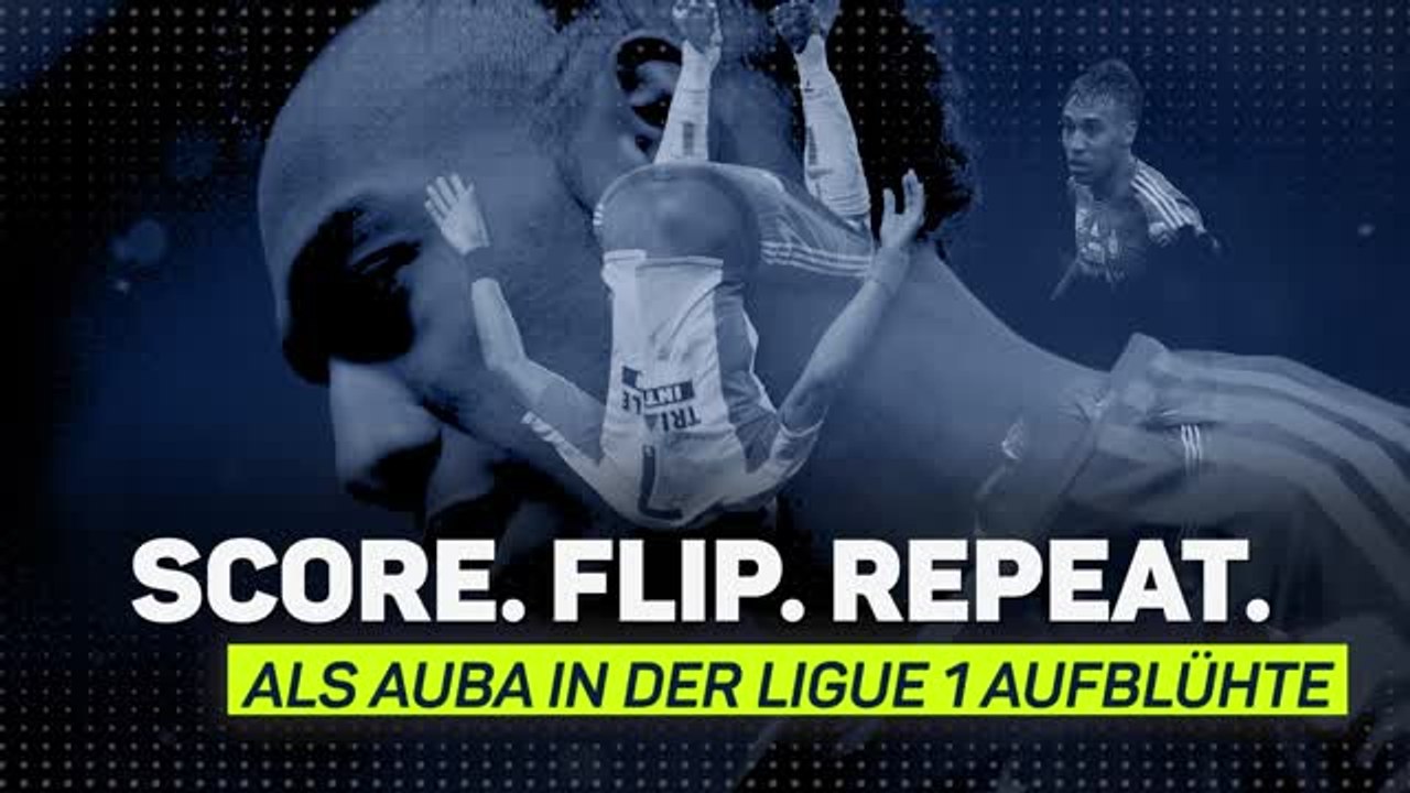 Score. flip. repeat: pierre-emerick aubameyang