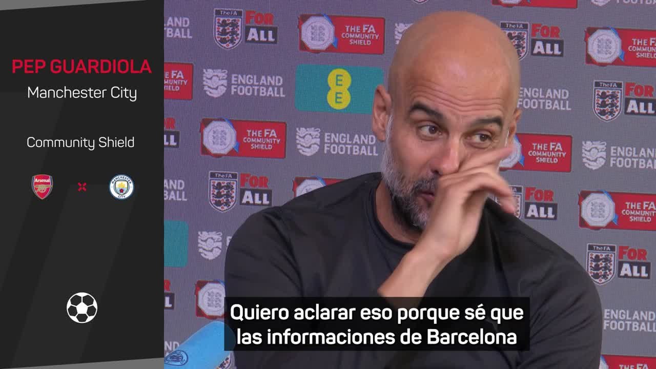Guardiola, sobre Bernardo Silva: "No quiero ningún jugador que no quiera estar aquí"
