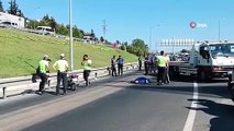 Moto coincée entre camion et barrière： 1 mort, 1 blessé - La moto qu'il a achetée était morte