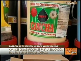 Caracas | Bricomiles avanzan en la recuperación de la U.E.N.B. Jesús E. Lossada del sector Chapellín