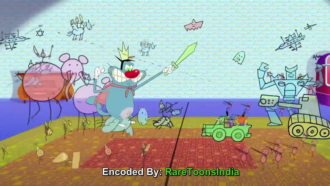 Oggy & Cockroaches S03 E06 in Hindi