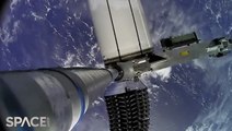 Footage of SpaceX V2 Mini Satellites