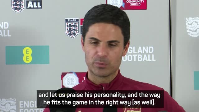 Arteta loving 'already excellent' Declan Rice