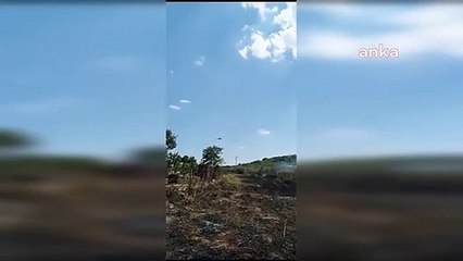 Incendie de forêt à Edirne : tentatives d'extinction à l'aide d'un hélicoptère