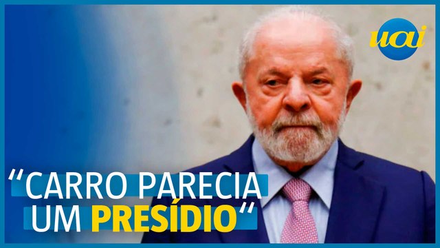 Lula não cumprimenta apoiadores e pede desculpas