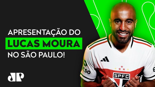 VEJA como foi a COLETIVA DE APRESENTAÇÃO de LUCAS MOURA no SÃO PAULO!