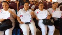 El Gobierno de Reconciliación y Unidad Nacional a través del Ministerio de la Mujer en un encuentro festivo entregó reconocimientos a la labor de mujeres médicas y trabajadoras de la salud del departamento de Carazo.