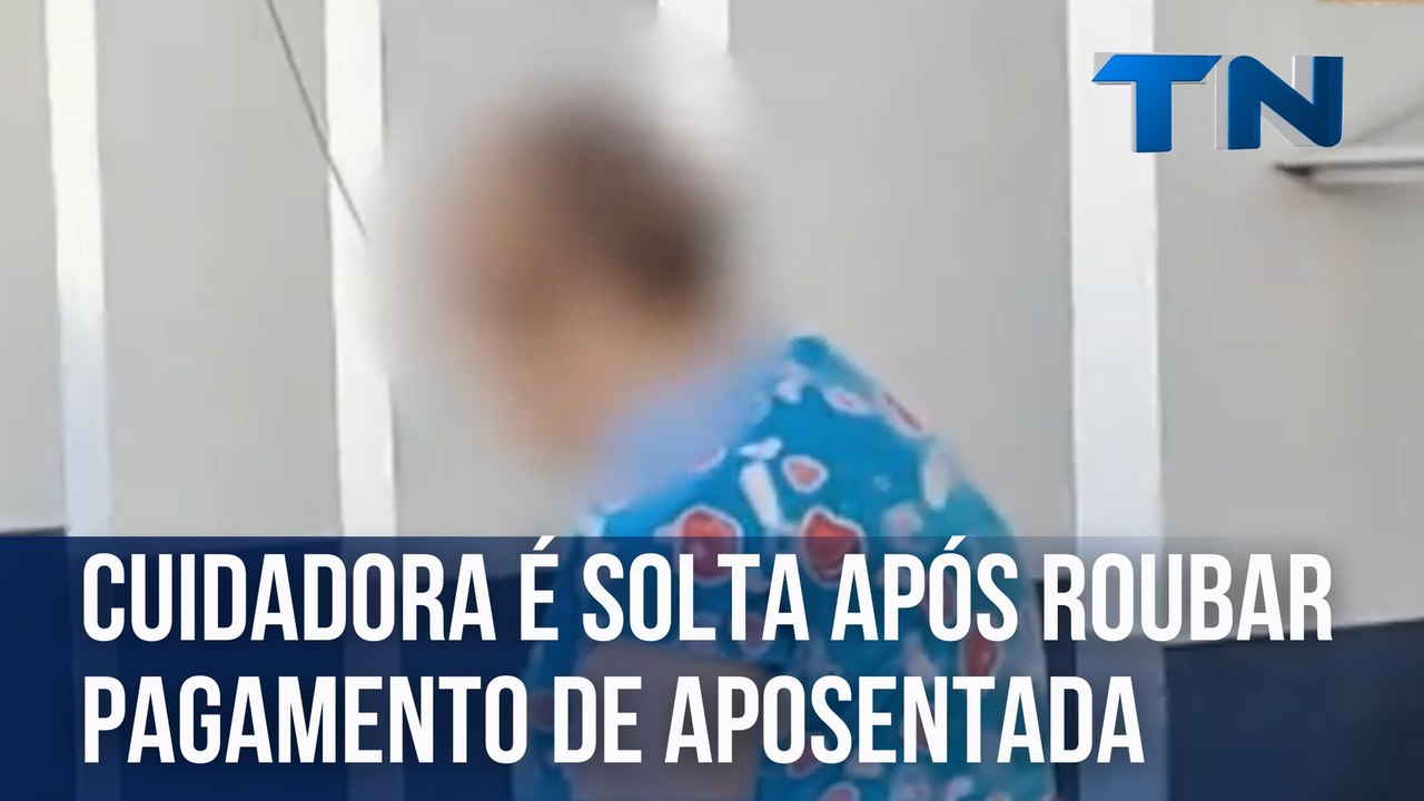 Cuidadora é solta após roubar pagamento de aposentada no ES