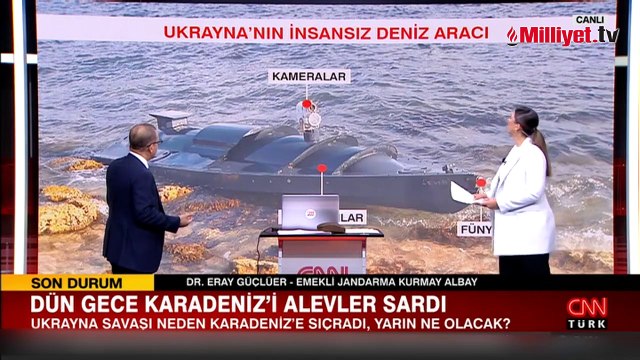 Dünyanın konuştuğu saldırı! Rus savaş gemisi nasıl vuruldu? Canlı yayında anlattı