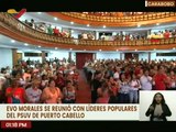 Carabobo | Evo Morales: Los verdaderos revolucionarios son los que defienden los intereses de los más humildes
