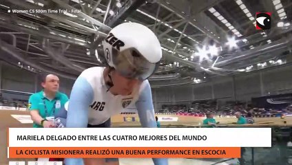 Mariela Delgado entre las cuatro mejores del mundo