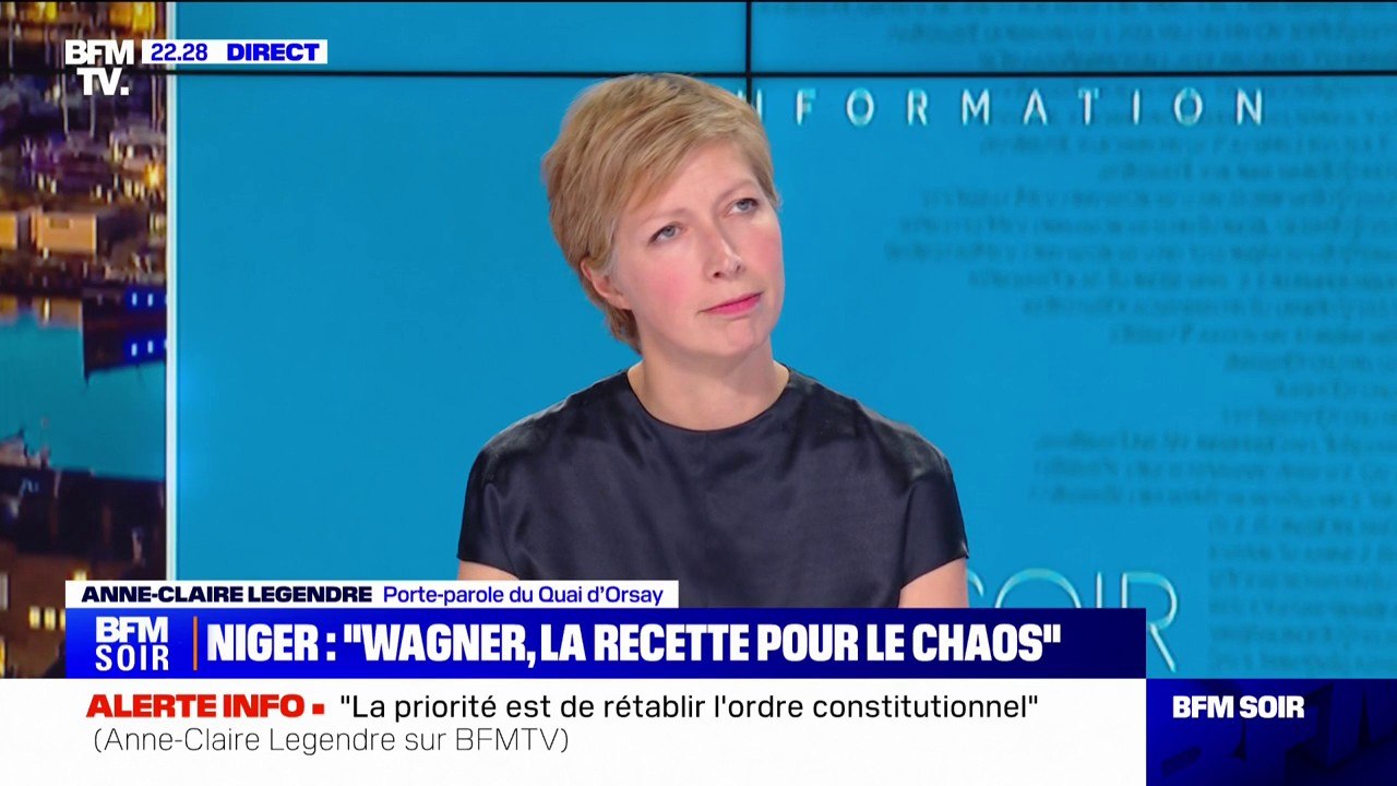 Influence de la Russie en Afrique: "C'est une menace que nous regardons avec beaucoup d'attention", affirme Anne-Claire Legendre (Quai d'Orsay)