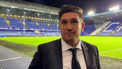 Xisco was happy that Sheffield Wednesday's set piece work paid off