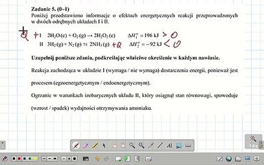 ZADANIE 5 CKE 2015 PRZYKŁADOWY REG PRZEKORY TEMPERATURA. #chemia #chemistry