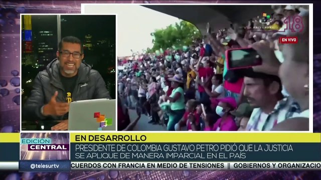 Colombia: Pdte. Gustavo Petro pide que se aplique la justicia de forma imparcial en el país