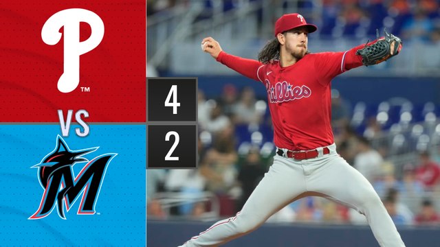 Resumen Filis de Filadelfia Vs Marlins de Miami | MLB 03-08-2023