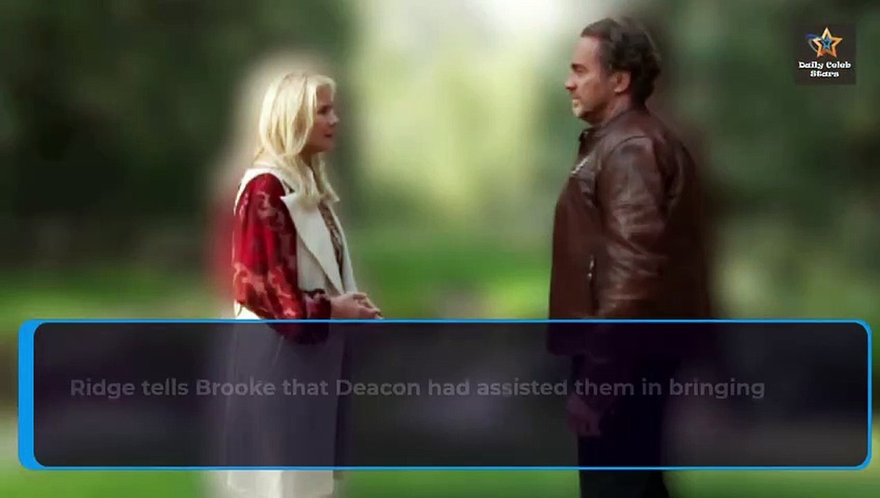 Brooke Wont Be Expecting Ridge Bombshell Confession But He Drops It Anyway Bold