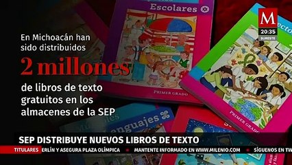 下载视频: Empieza distribución de libros de texto gratuitos de la SEP en Michoacán y Quintana Roo